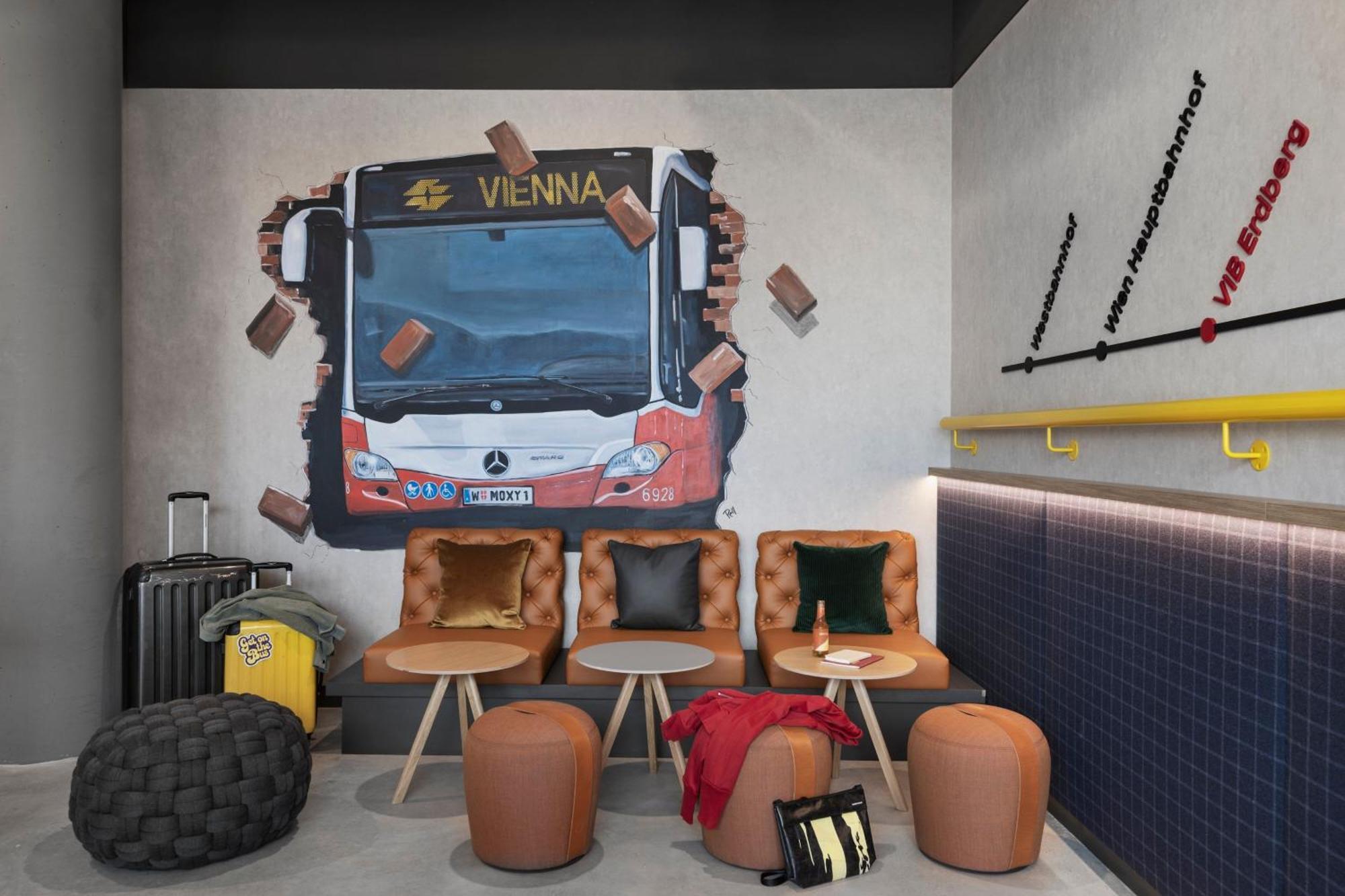 Moxy Vienna City East المظهر الخارجي الصورة