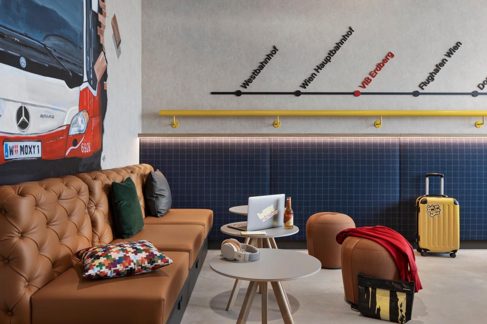 Moxy Vienna City East المظهر الخارجي الصورة